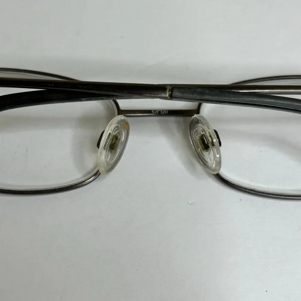 Joseph Abboud Eyeglasses Matte Gun Frames 145 Flex Hinges Women Full Rim